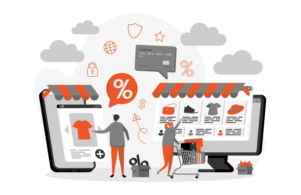 e-commerce platform features